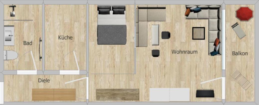 אוברסטדורף Montana Haus, Fewo A14, A17, B4 Oder C8 מראה חיצוני תמונה