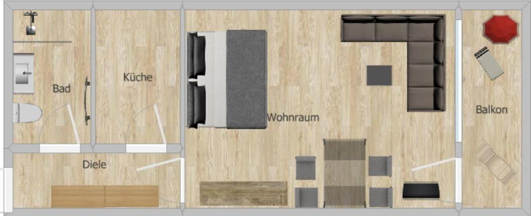 אוברסטדורף Montana Haus, Fewo A14, A17, B4 Oder C8 מראה חיצוני תמונה